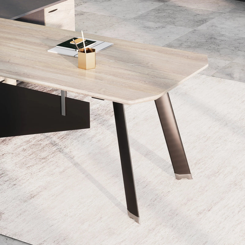 Bentley · Executive Desk w/ Mobile Storage