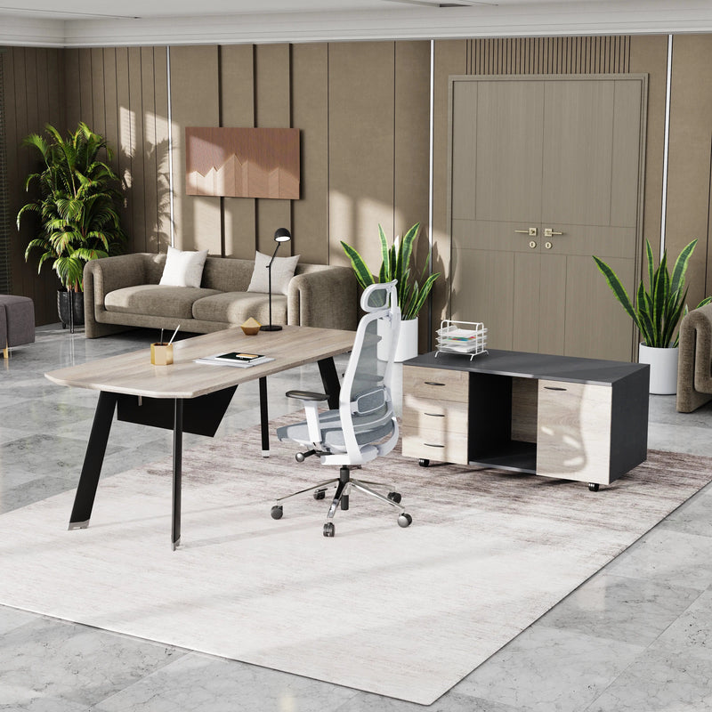 Bentley · Executive Desk w/ Mobile Storage