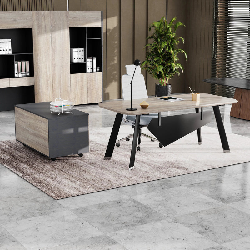 Bentley · Executive Desk w/ Mobile Storage