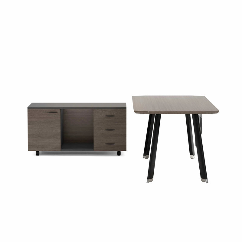 Bentley · Executive Desk w/ Mobile Storage