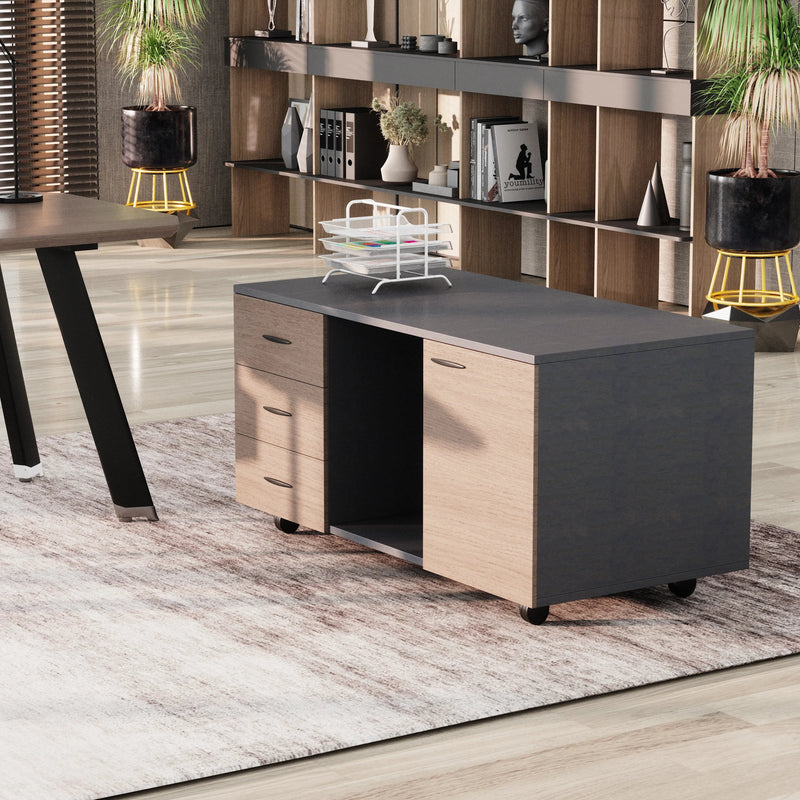 Bentley · Executive Desk w/ Mobile Storage