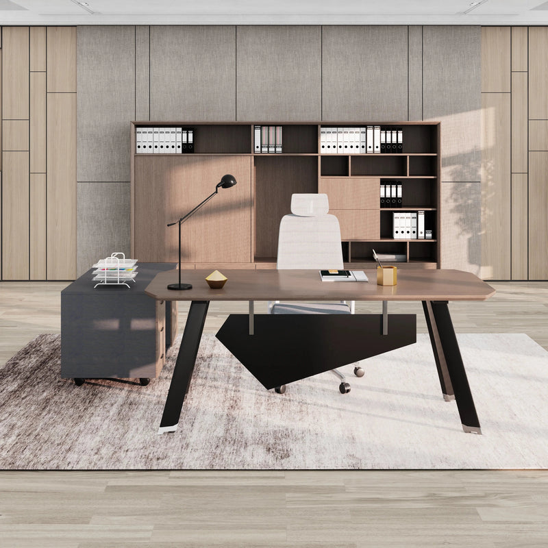 Bentley · Executive Desk w/ Mobile Storage