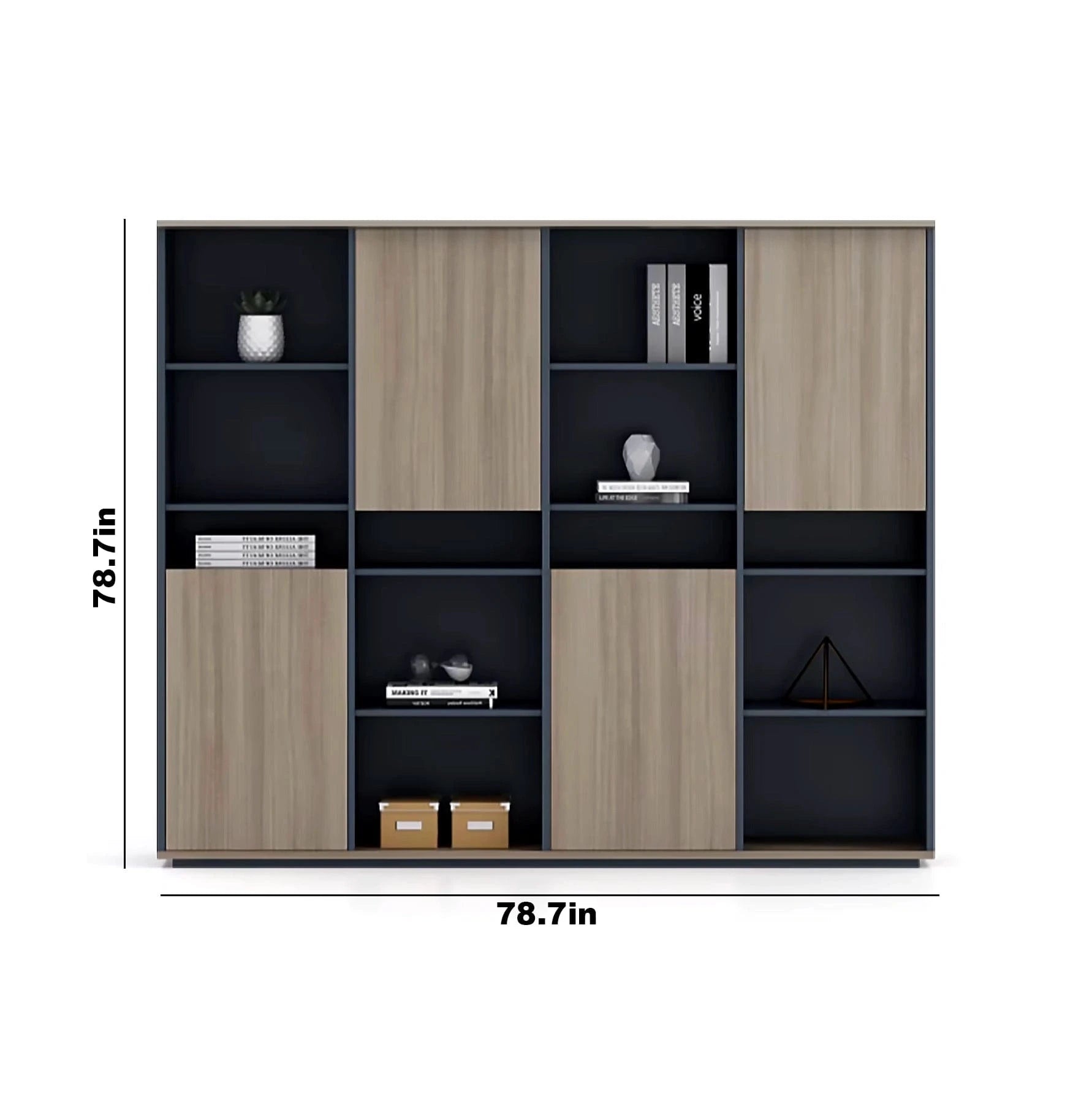 Bernie ยท Mixed Media Office Shelves & Storage Cabinets