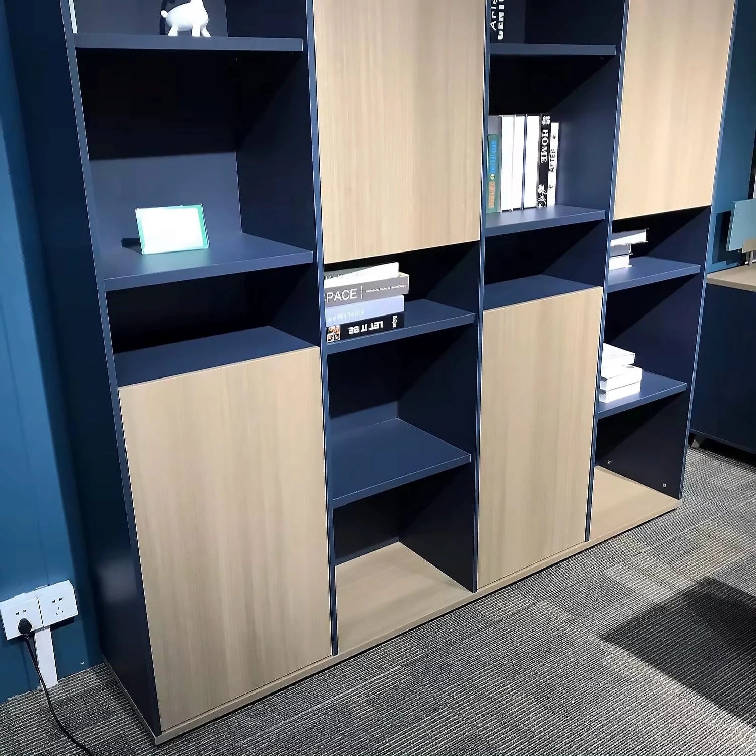 Bernie ยท Mixed Media Office Shelves & Storage Cabinets