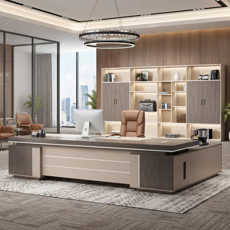 August Β· Modern Executive L-Shaped Desk