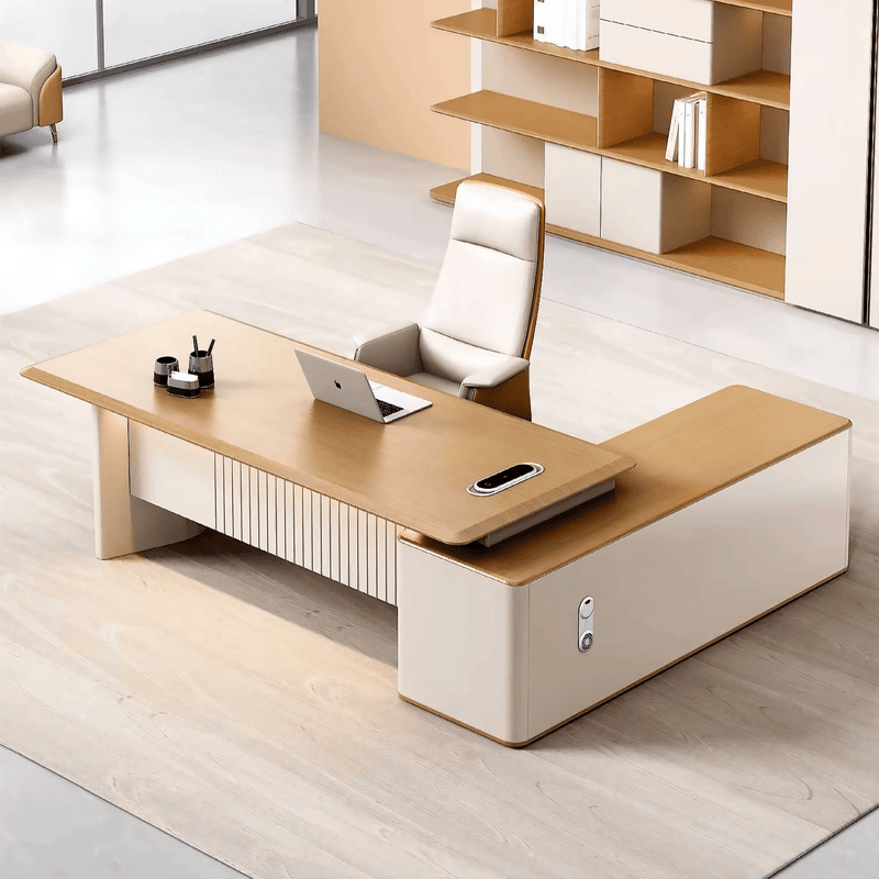 Brandon ยท Modern L-Shaped Executive Desk