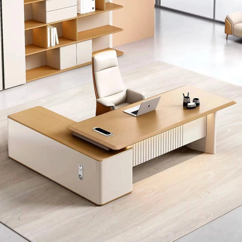 Brandon ยท Modern L-Shaped Executive Desk