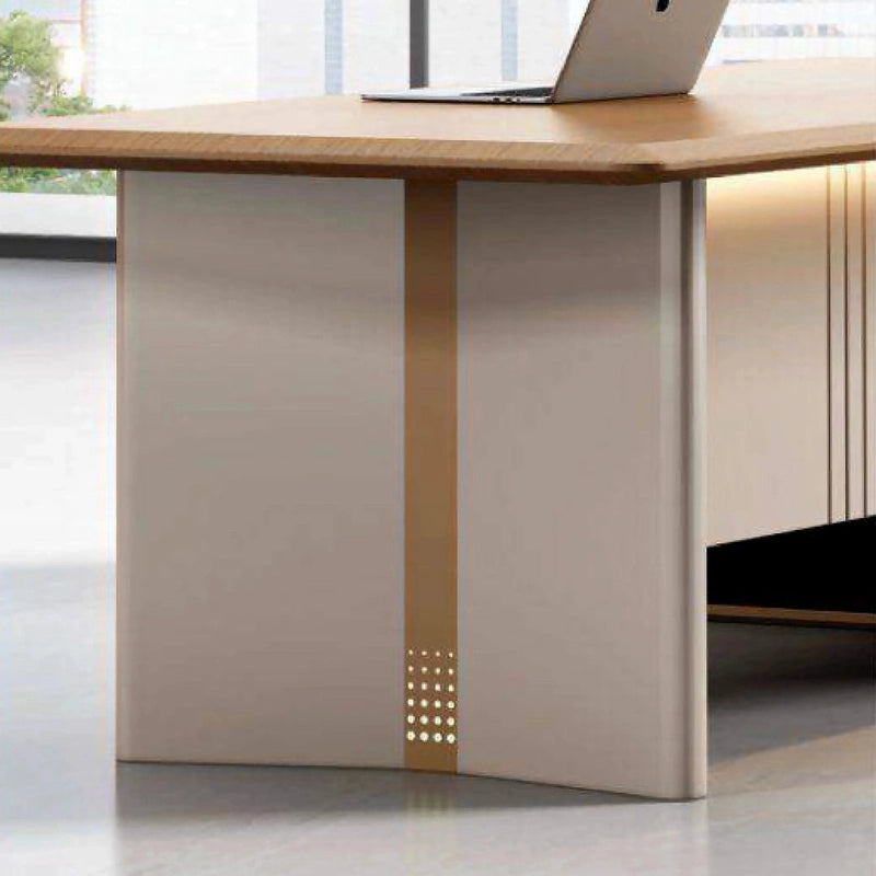 Brandon ยท Modern L-Shaped Executive Desk