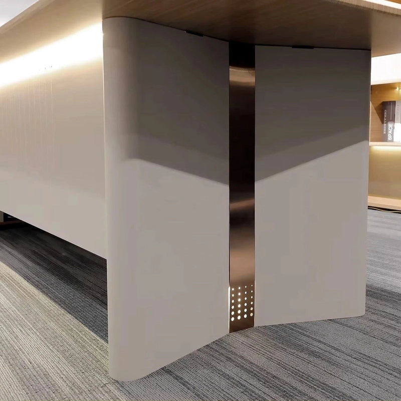 Brandon ยท Modern L-Shaped Executive Desk