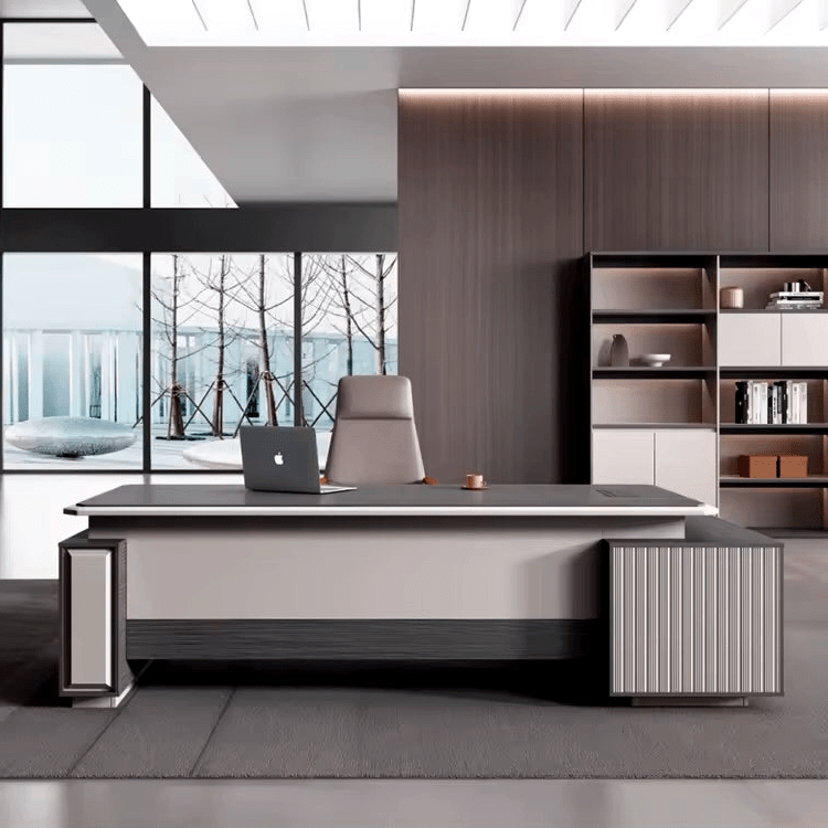 Brian · Modern L-Shaped Executive Desk