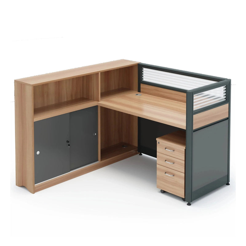 Brynn ยท L-Shaped Cubicle Workstation