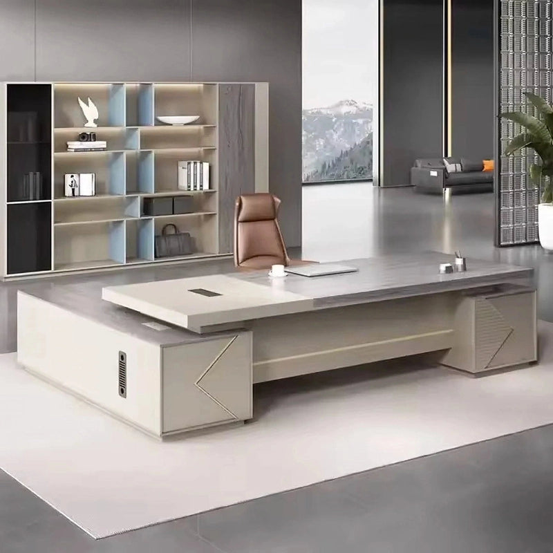 Calista · Modern L-Shaped Executive Desk