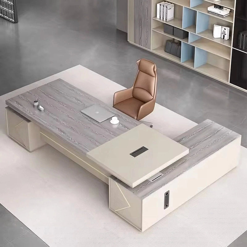 Calista · Modern L-Shaped Executive Desk