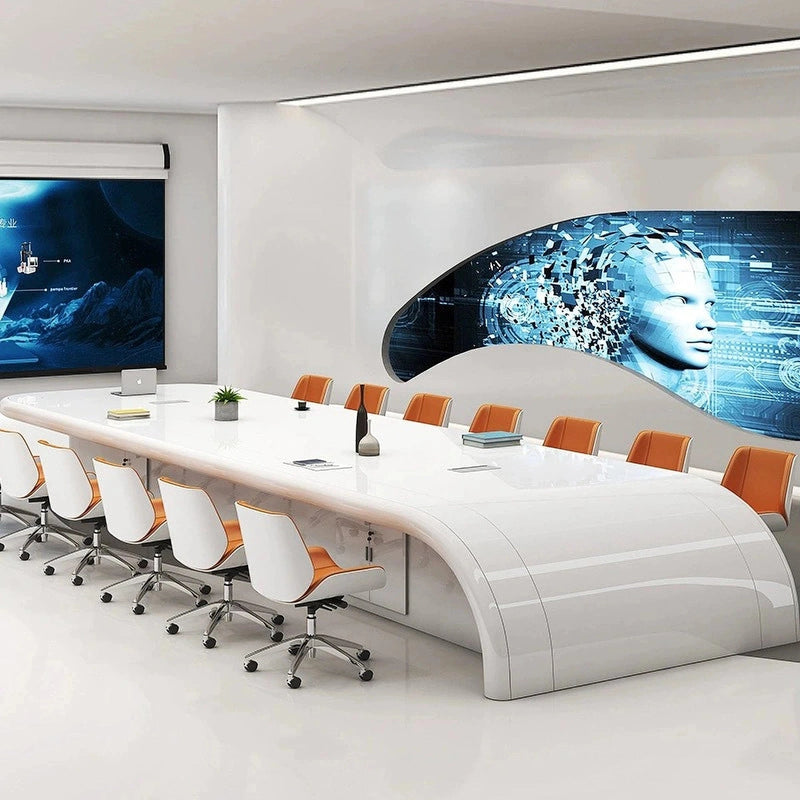 Calix · Conference Room Table, White