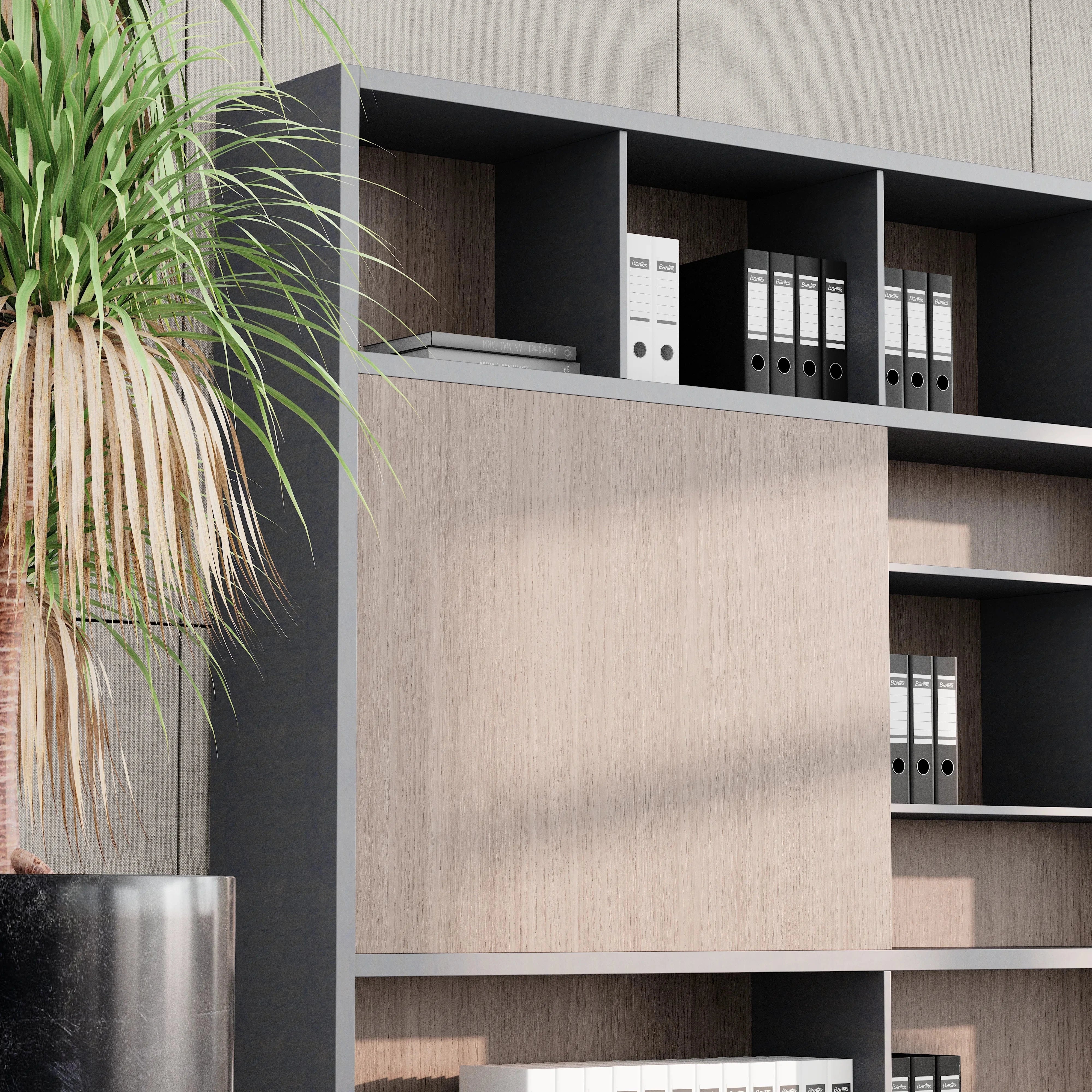 Calvin · 118″W Office Shelves & Storage