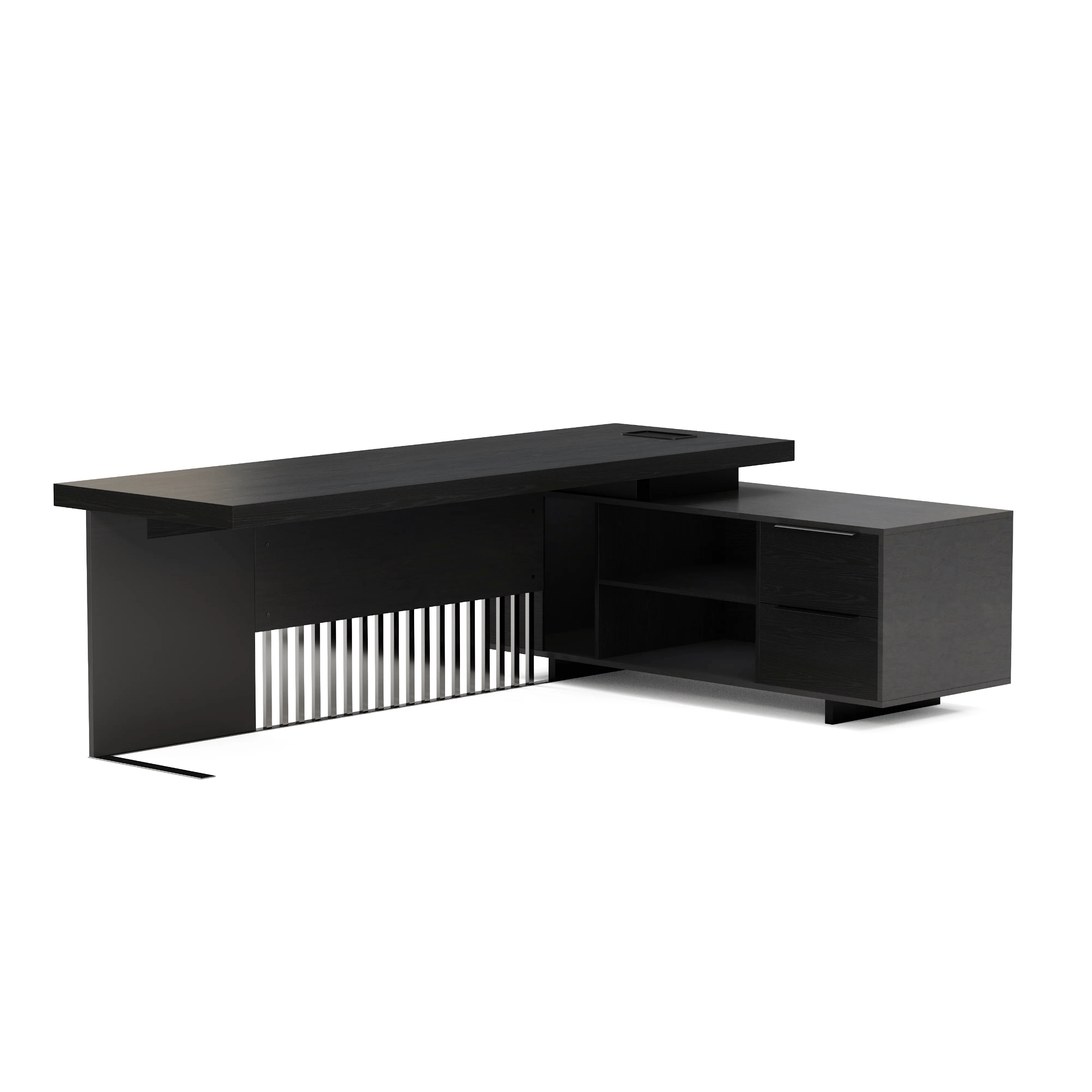Cecilia ยท Modern L-Shaped Executive Desk