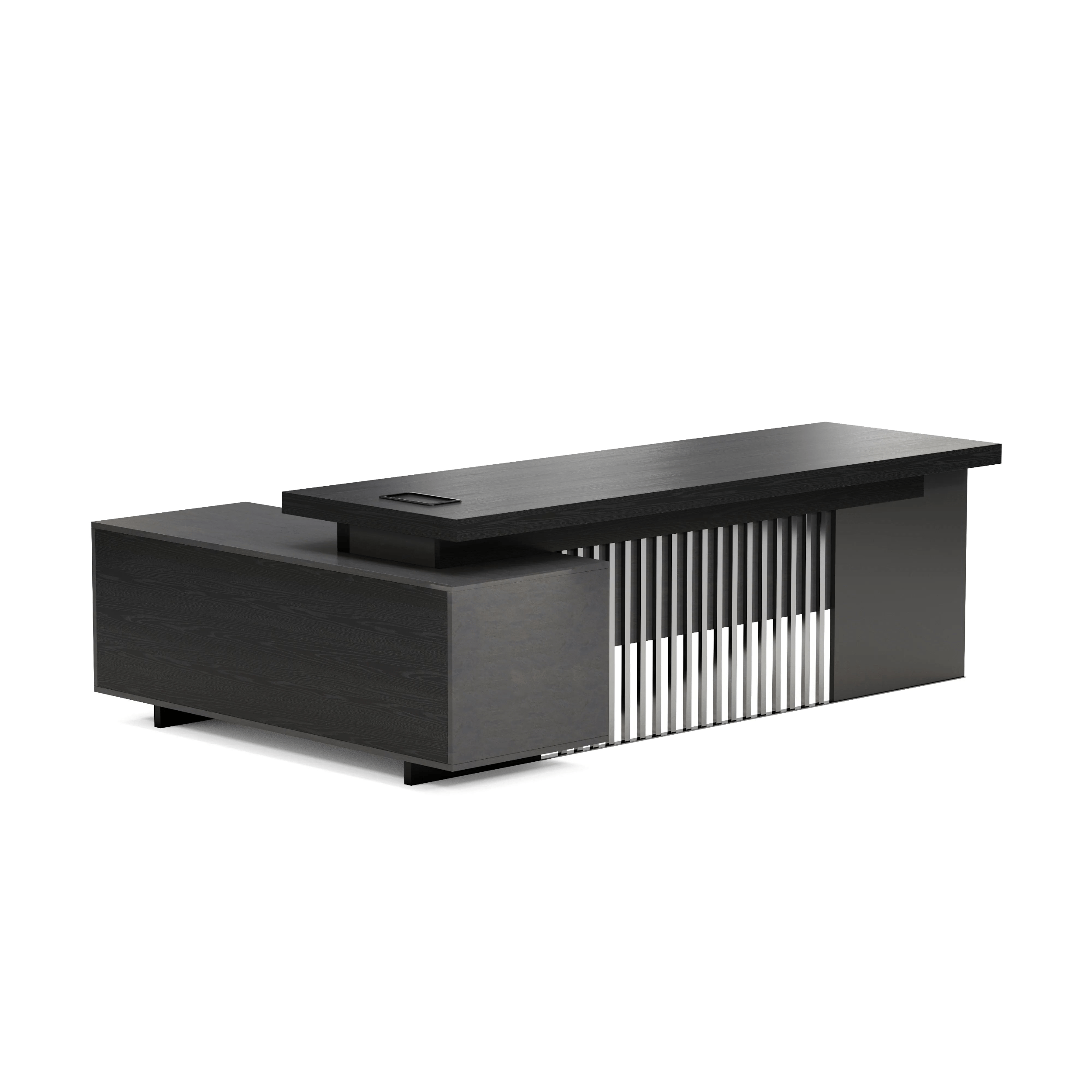 Cecilia ยท Modern L-Shaped Executive Desk