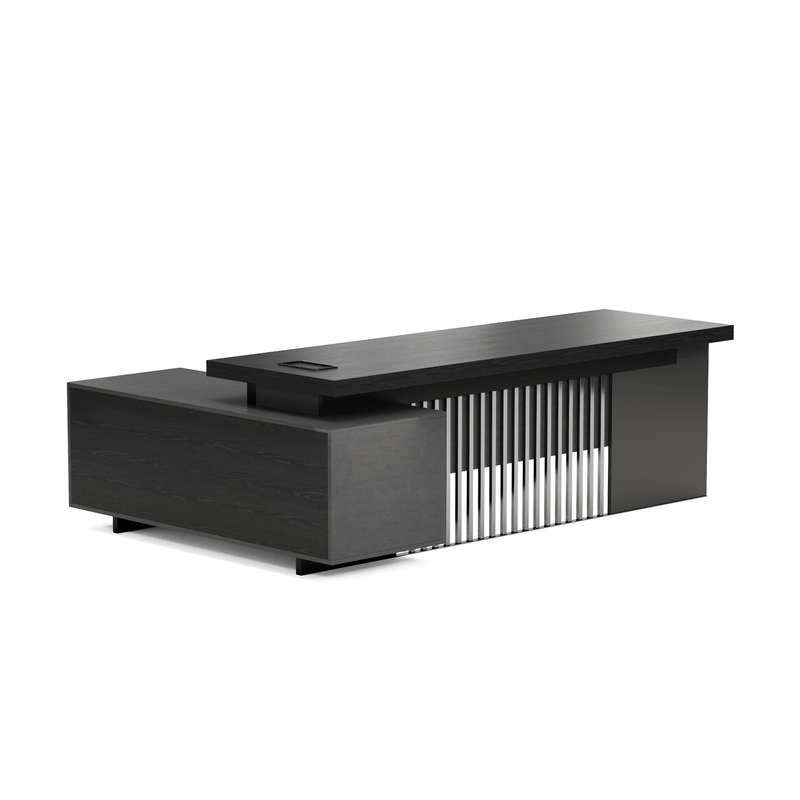 Cecilia ยท Modern L-Shaped Executive Desk