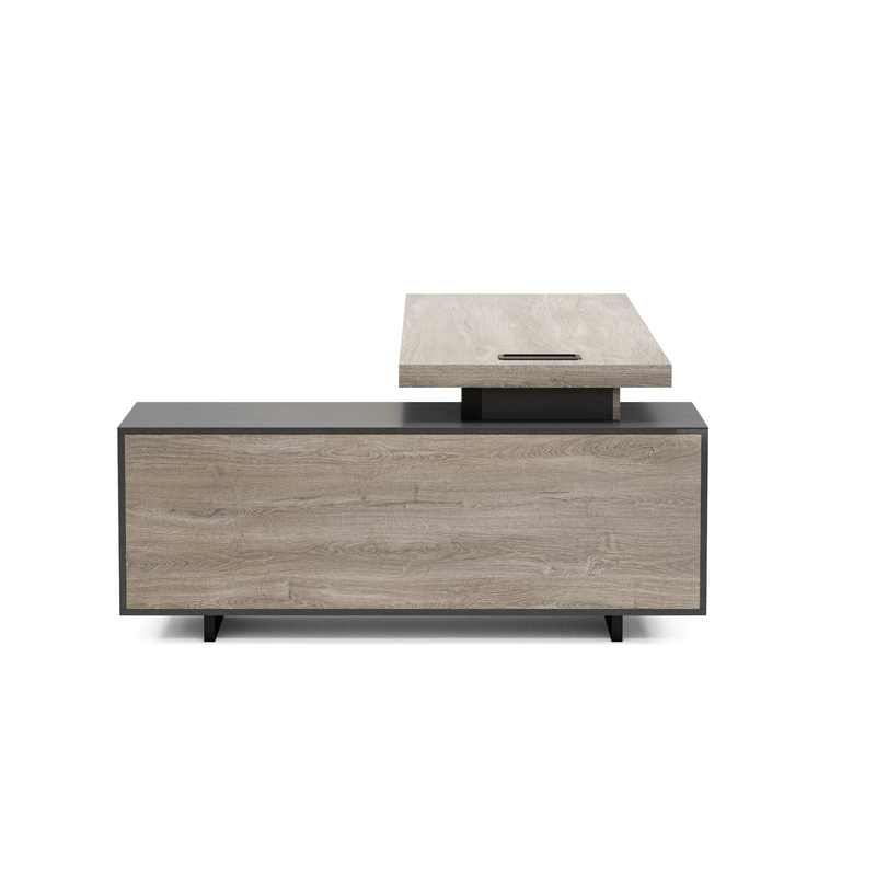 Cecilia ยท Modern L-Shaped Executive Desk
