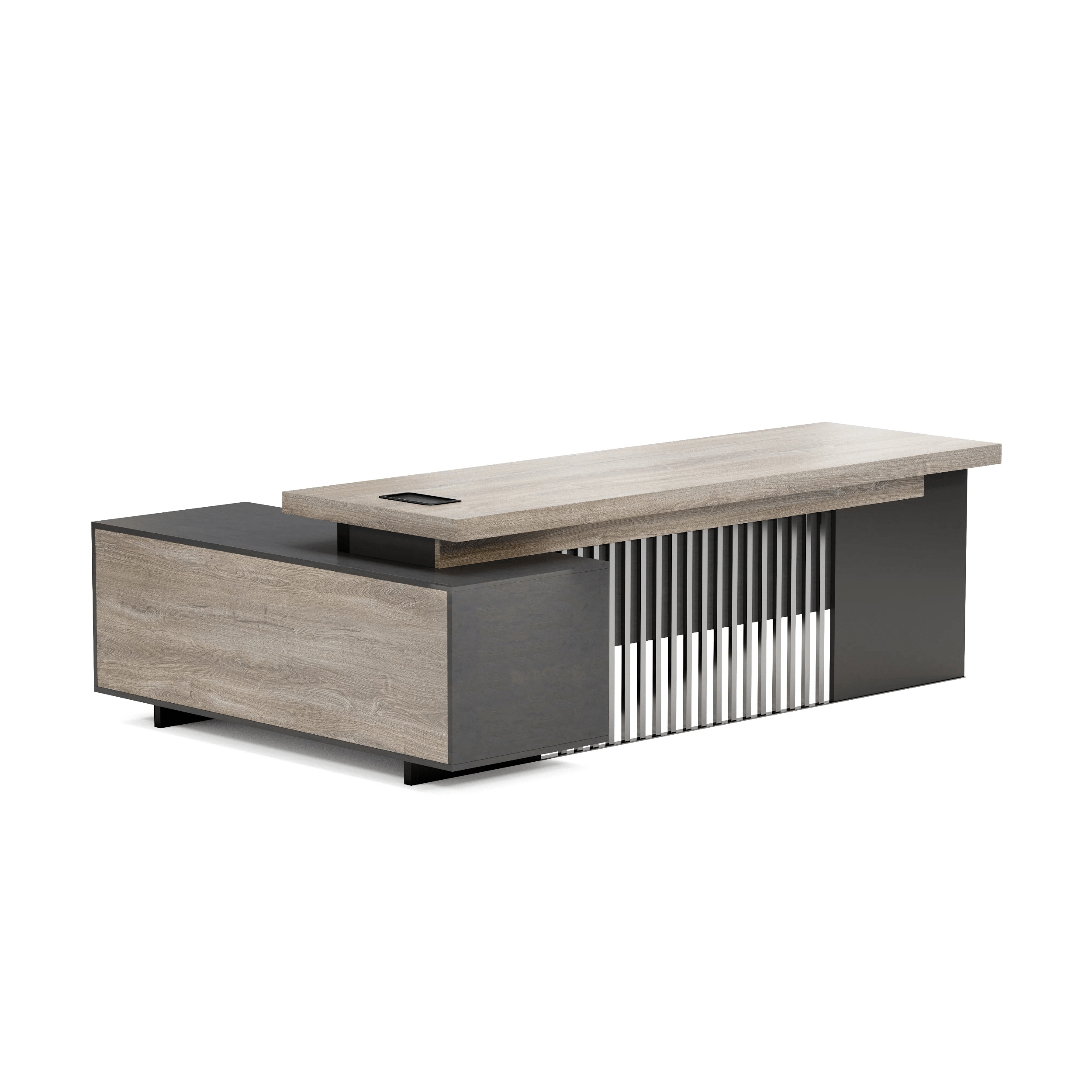 Cecilia ยท Modern L-Shaped Executive Desk