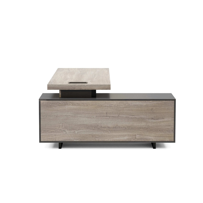 Cecilia ยท Modern L-Shaped Executive Desk