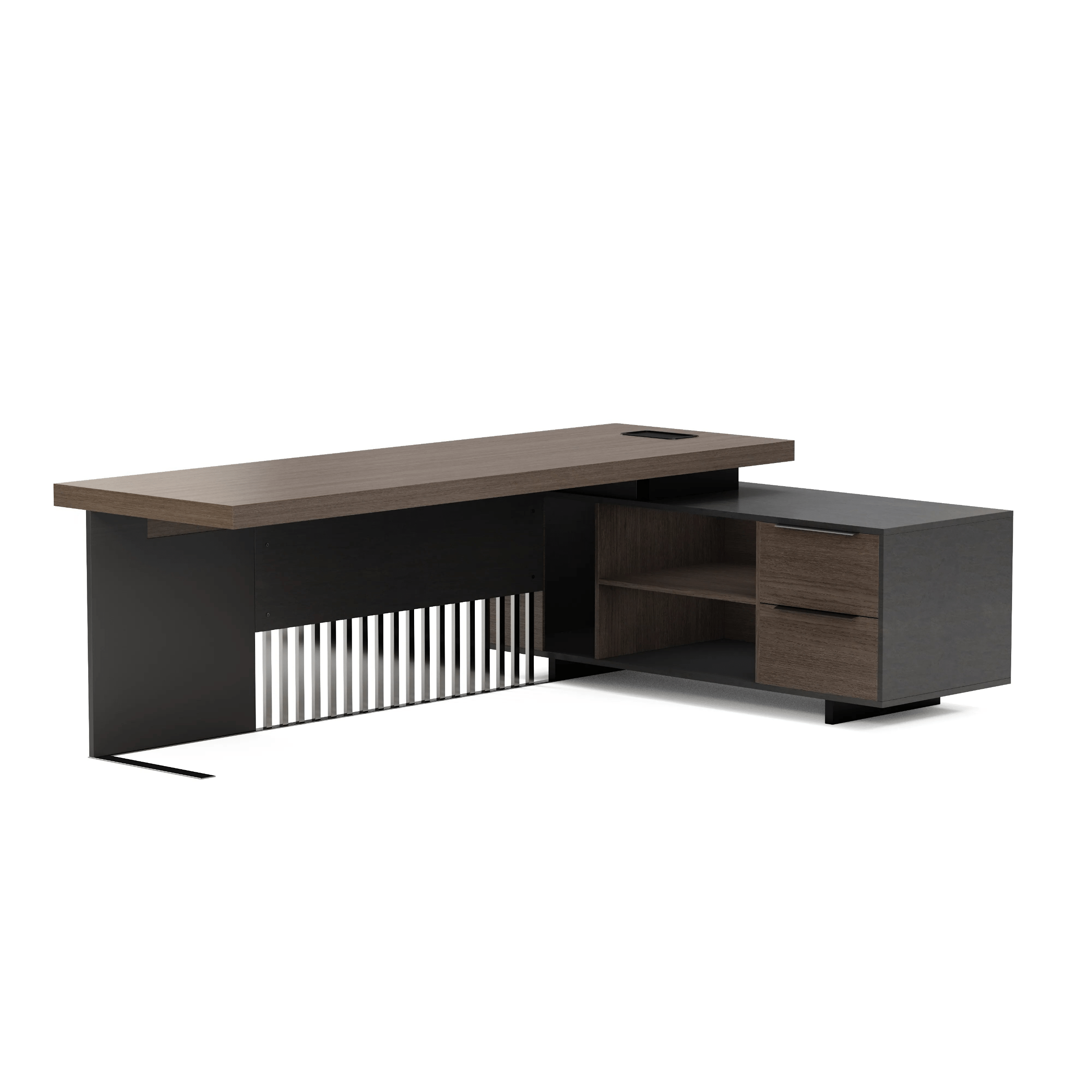 Cecilia ยท Modern L-Shaped Executive Desk