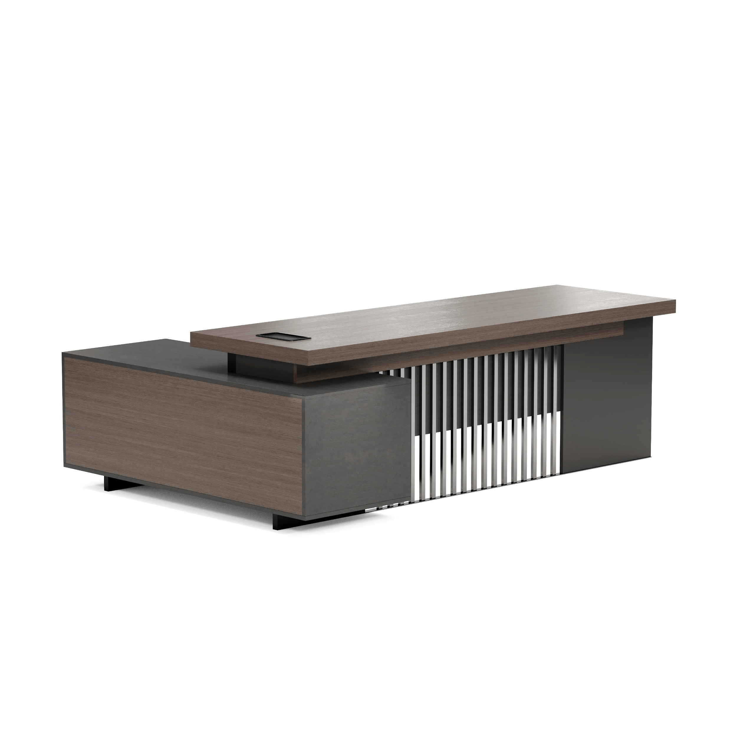 Cecilia ยท Modern L-Shaped Executive Desk