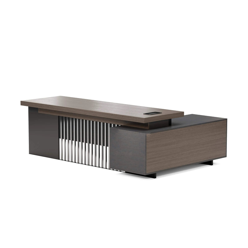 Cecilia ยท Modern L-Shaped Executive Desk