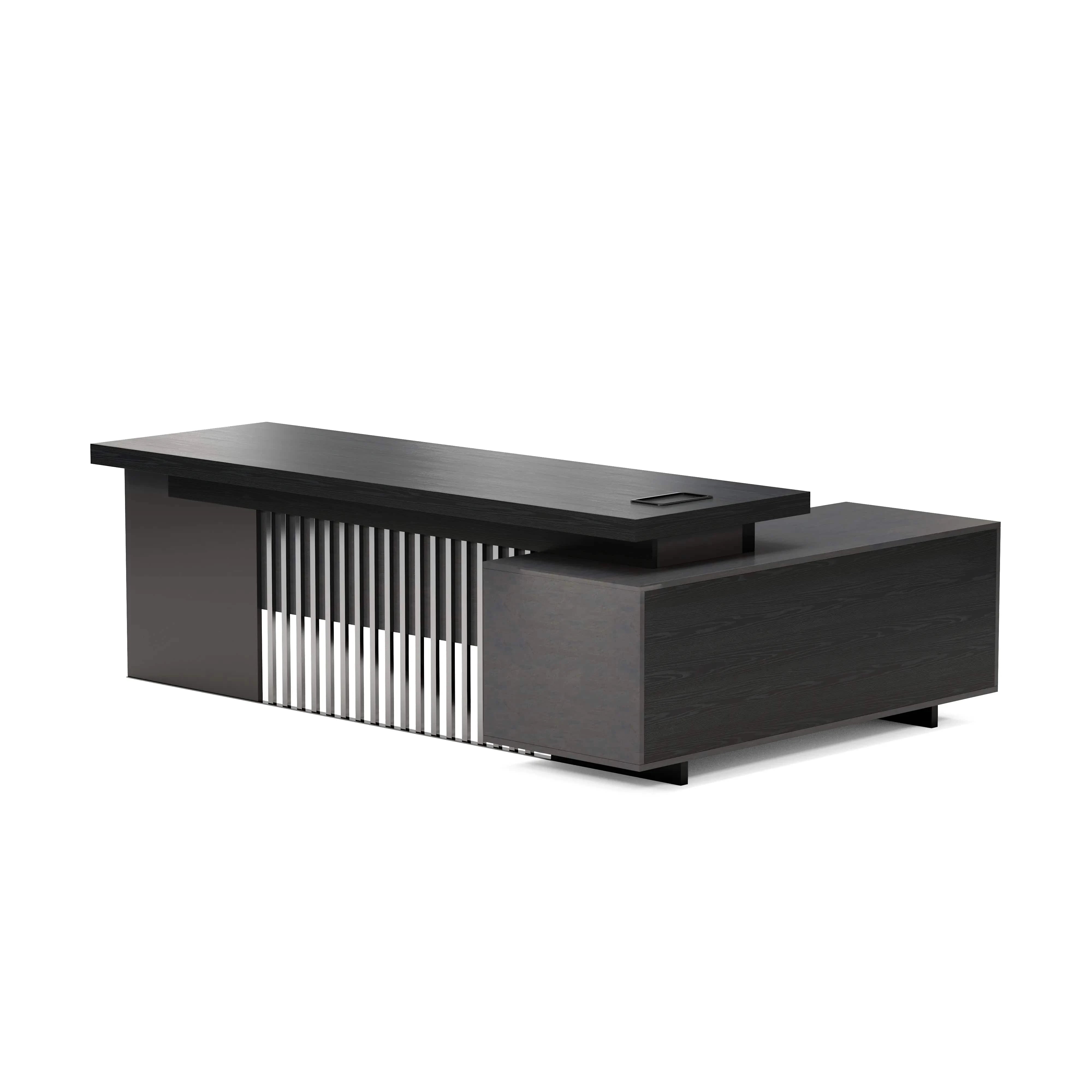 Cecilia ยท Modern L-Shaped Executive Desk