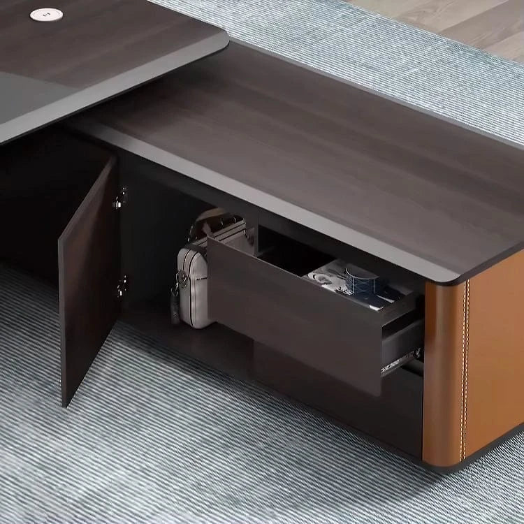 Charles ยท Modern L-Shaped Executive Desk