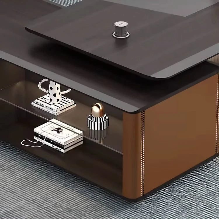 Charles ยท Modern L-Shaped Executive Desk