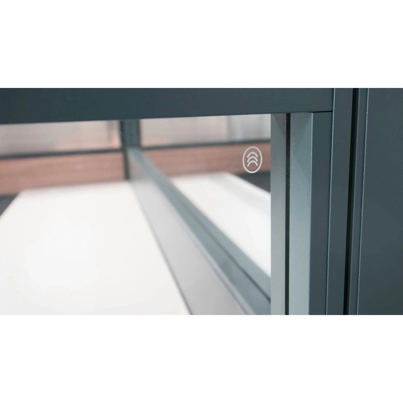 Estación de trabajo de oficina con cubículo rectangular Christina de 51 a 198