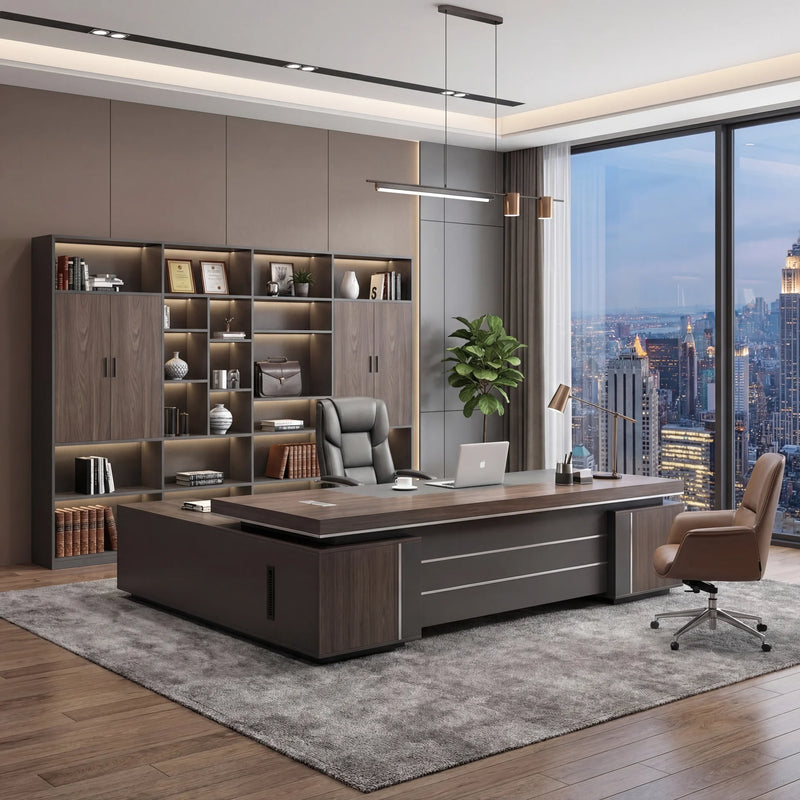 August Β· Modern Executive L-Shaped Desk