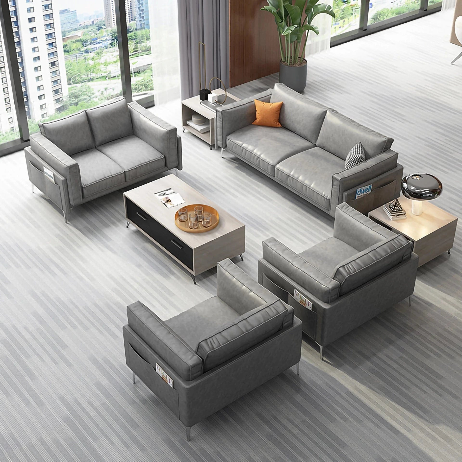 Colt ยท Modern Office Waiting Area Lounge Seating Set