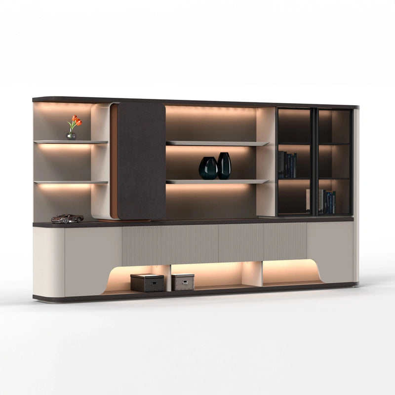 Contessa · Mixed Media Office Shelves & Storage Cabinets