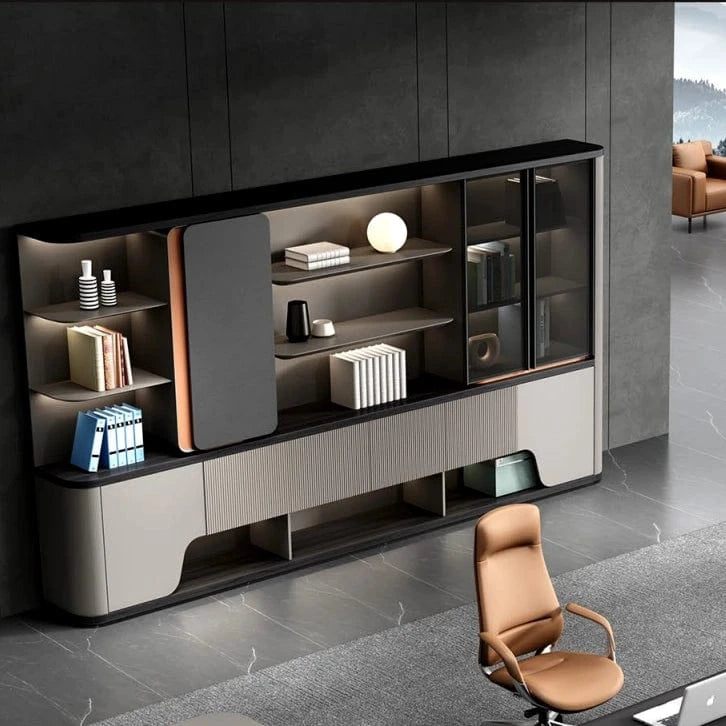 Contessa · Mixed Media Office Shelves & Storage Cabinets