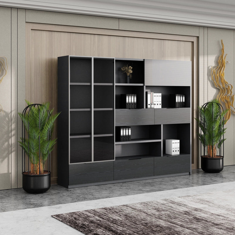 Contour · Mixed Media Office Shelves & Storage Cabinets