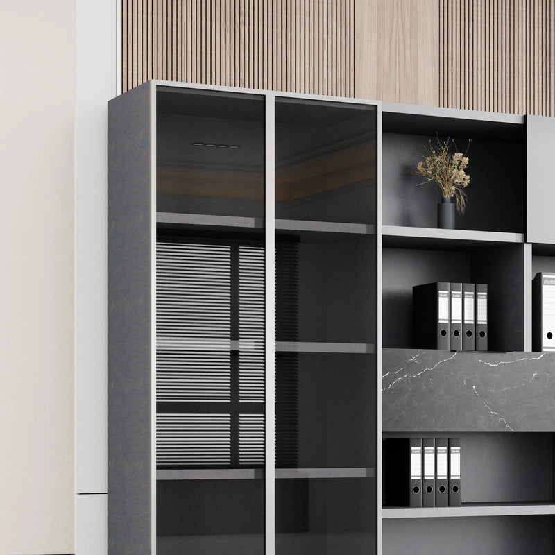 Contour · Mixed Media Office Shelves & Storage Cabinets