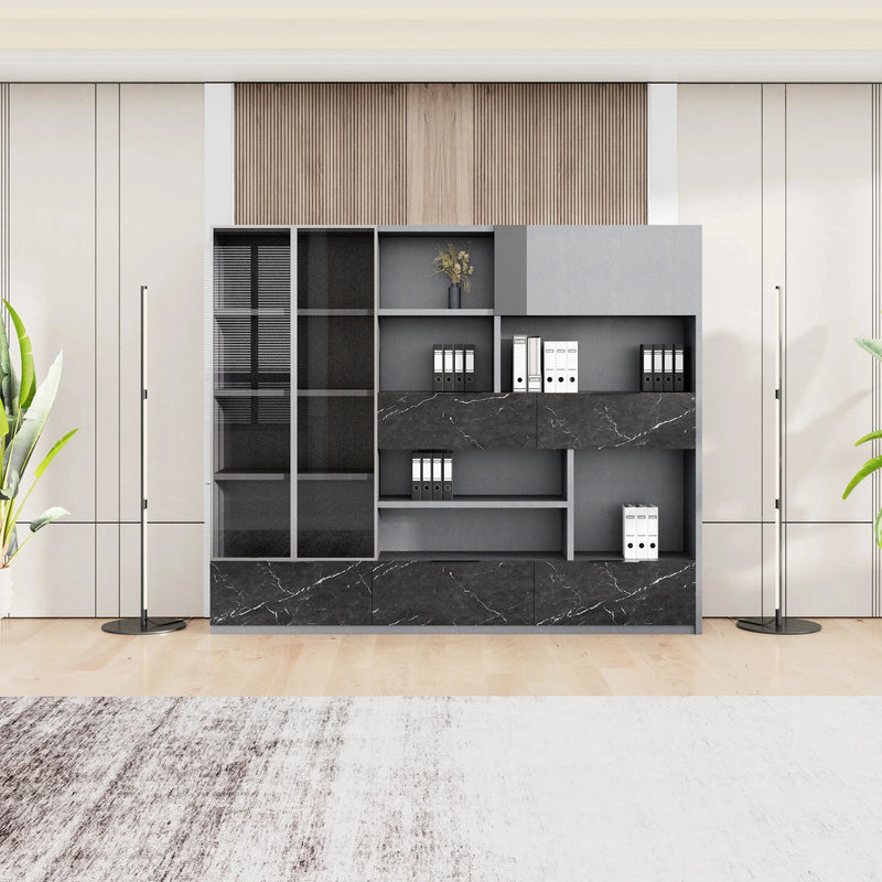 Contour · Mixed Media Office Shelves & Storage Cabinets