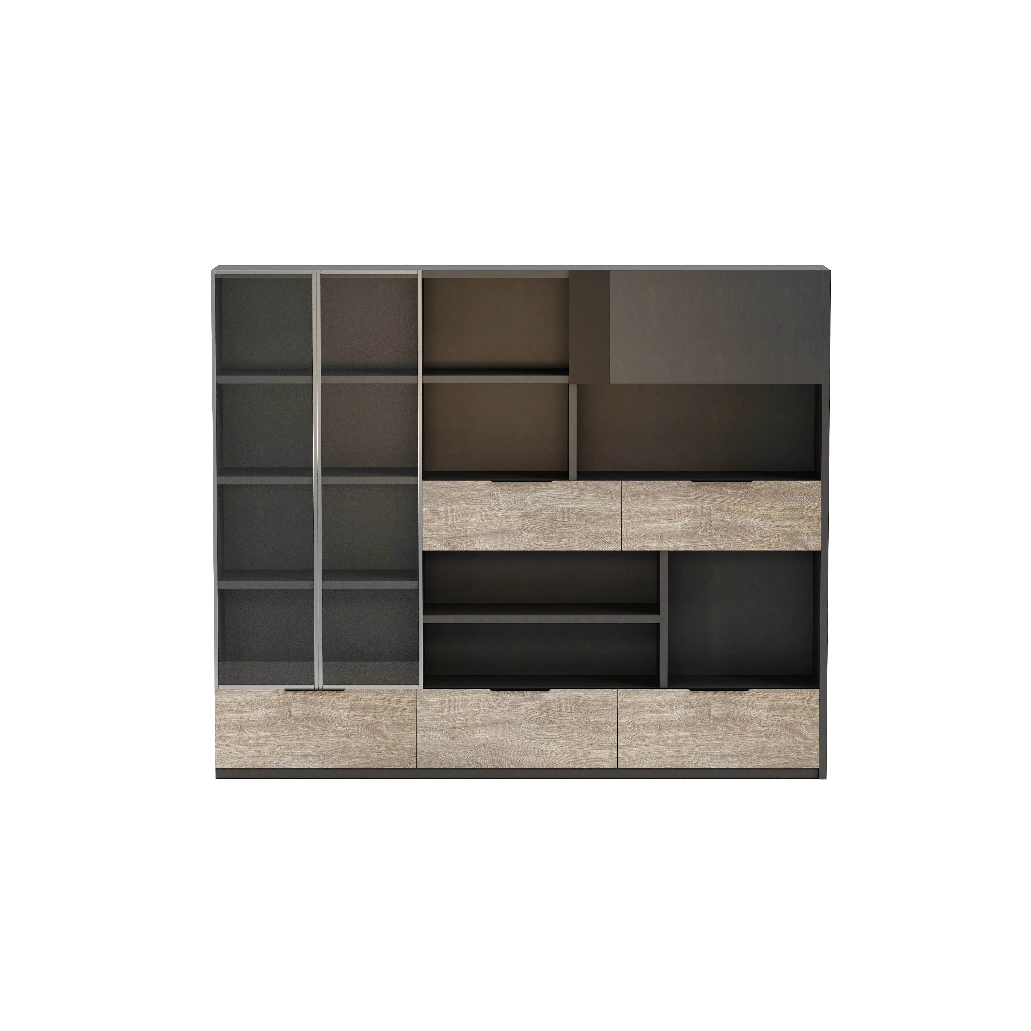 Contour · Mixed Media Office Shelves & Storage Cabinets