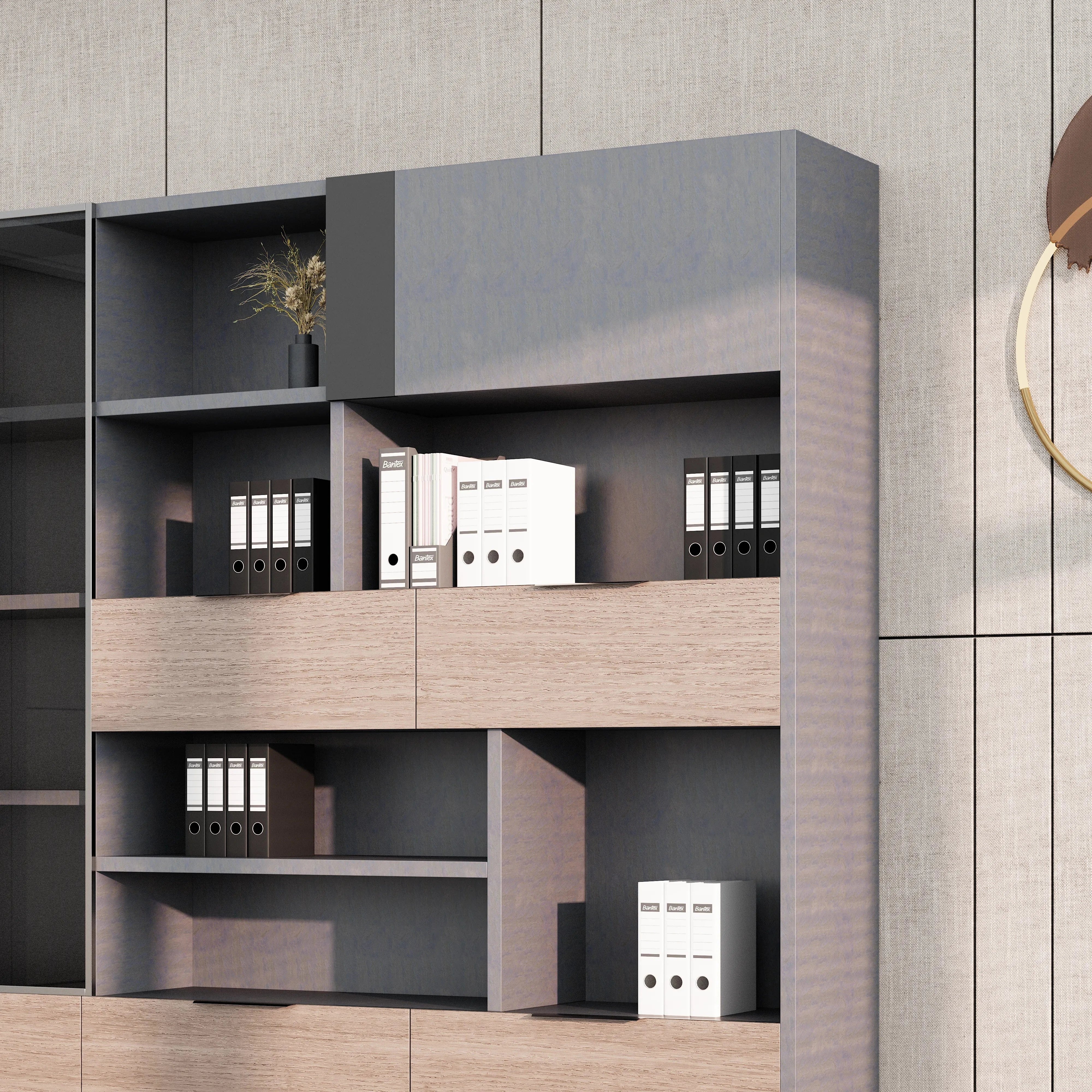 Contour · Mixed Media Office Shelves & Storage Cabinets