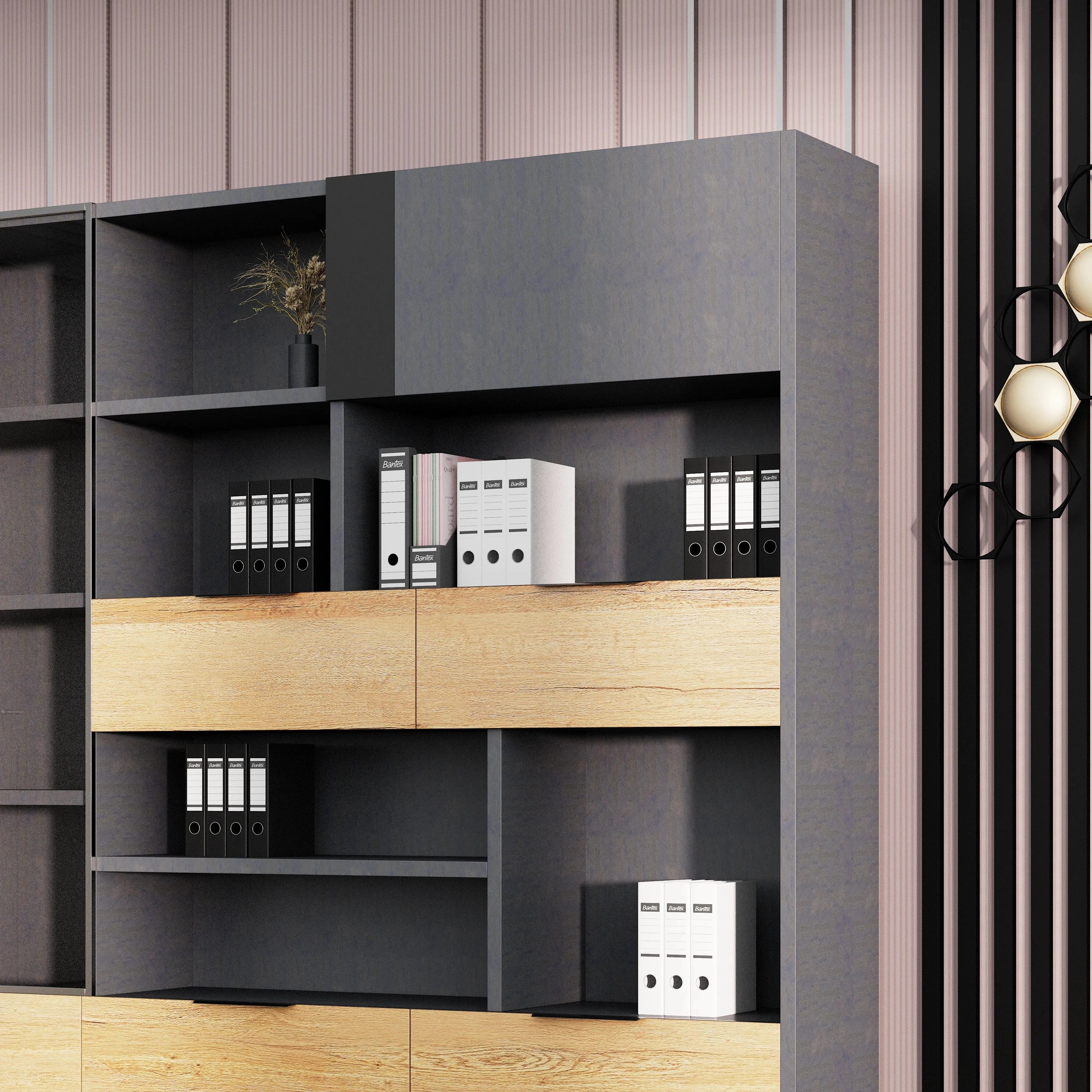 Contour · Mixed Media Office Shelves & Storage Cabinets