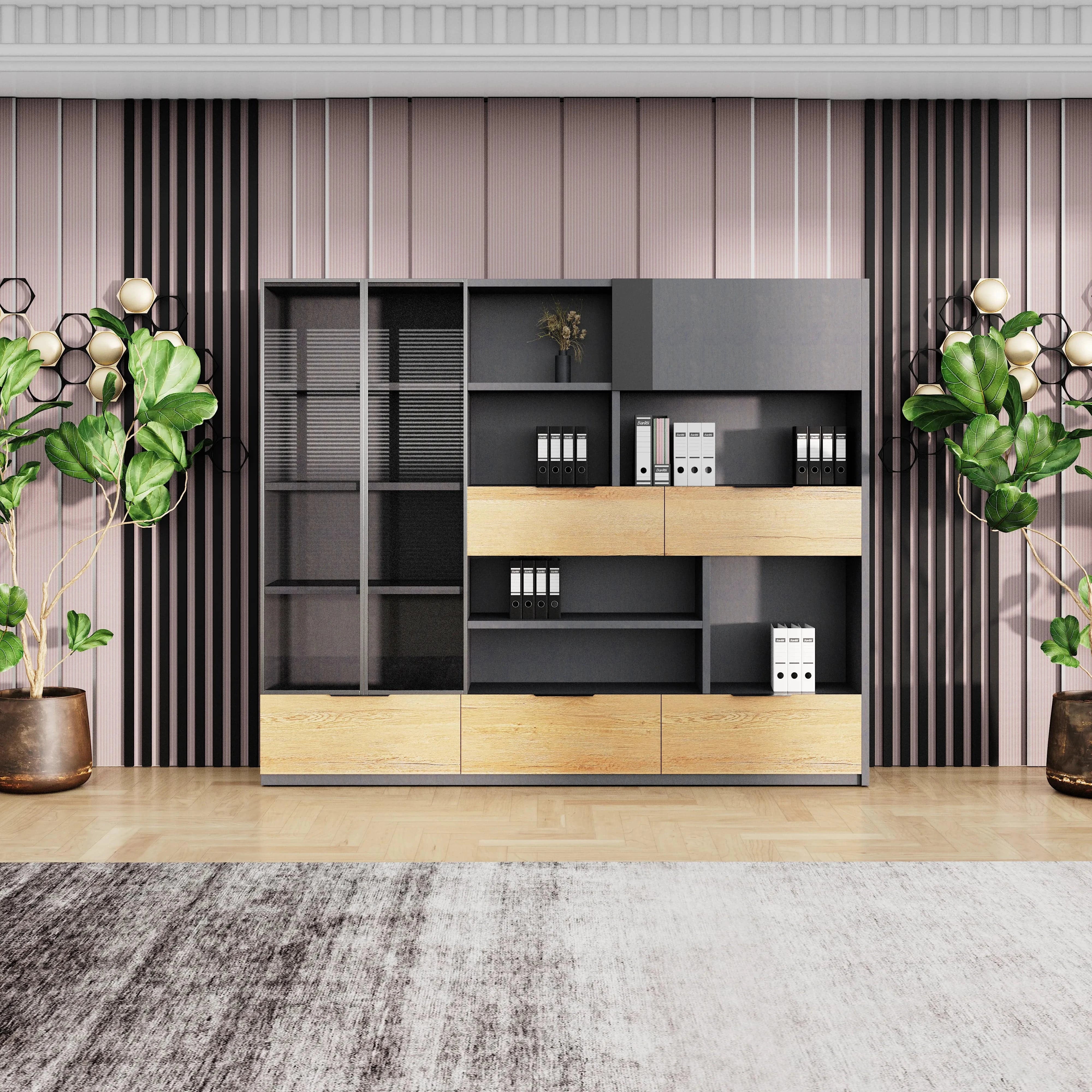 Contour · Mixed Media Office Shelves & Storage Cabinets