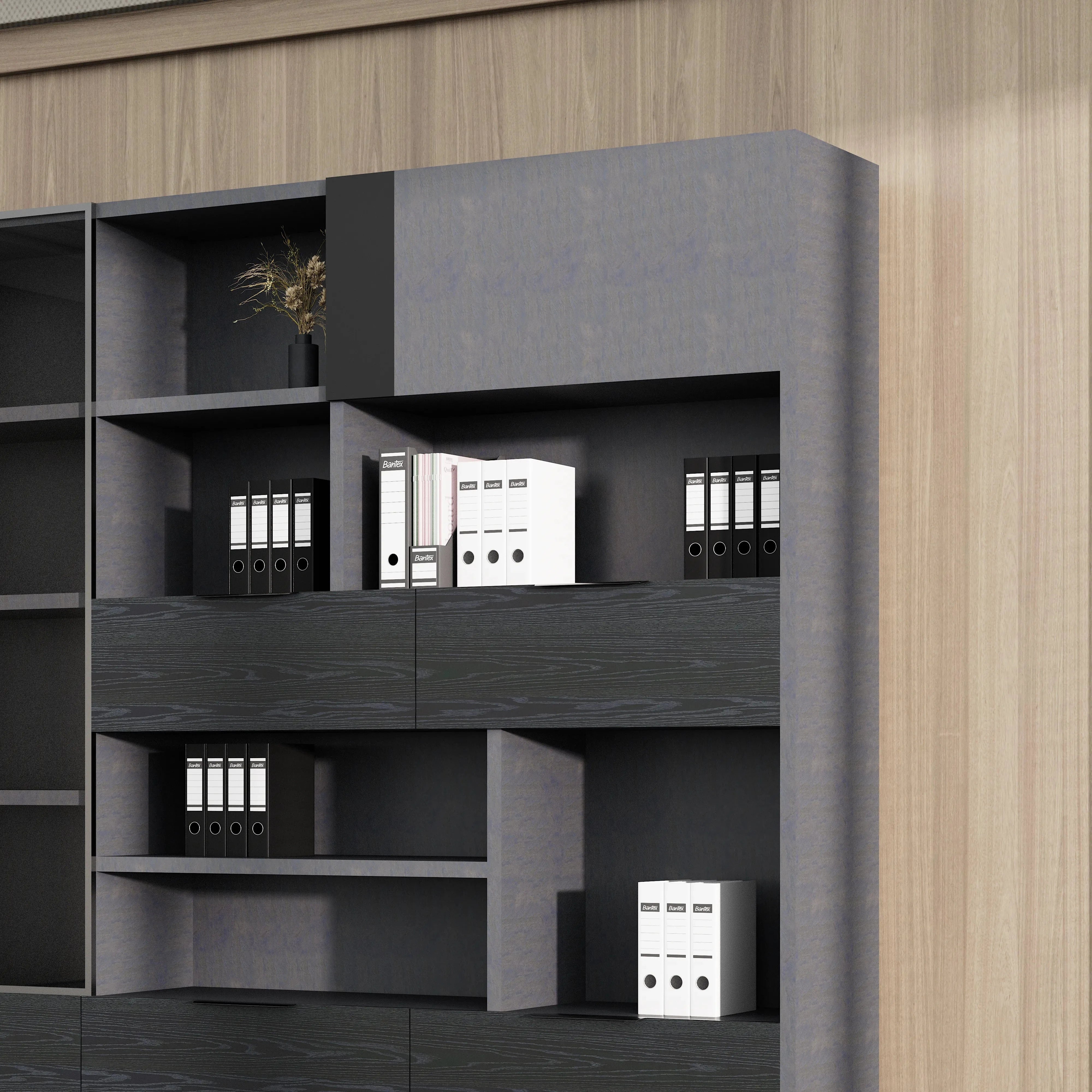 Contour · Mixed Media Office Shelves & Storage Cabinets