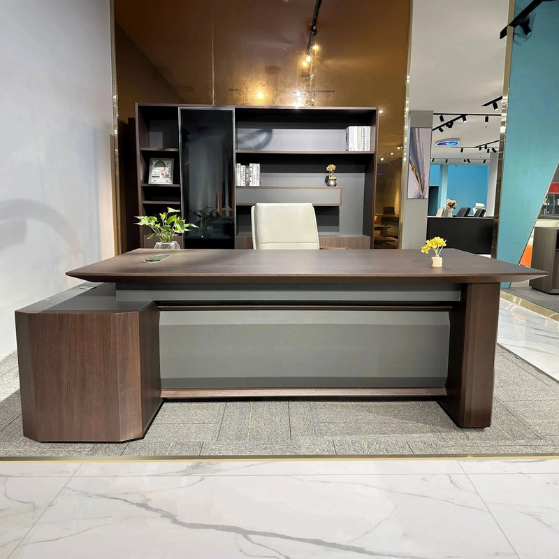 Corp · Modern L-Shaped Executive Desk