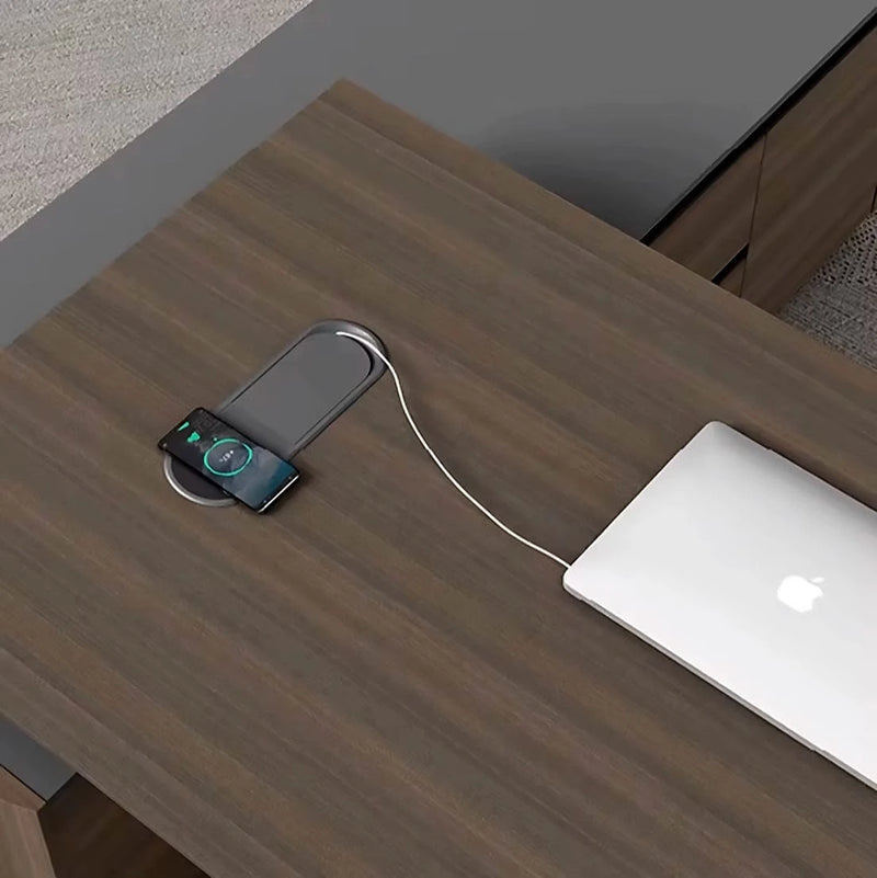 Corp · Modern L-Shaped Executive Desk