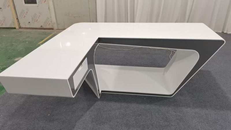 Corric · Modern L-Shaped Executive Desk
