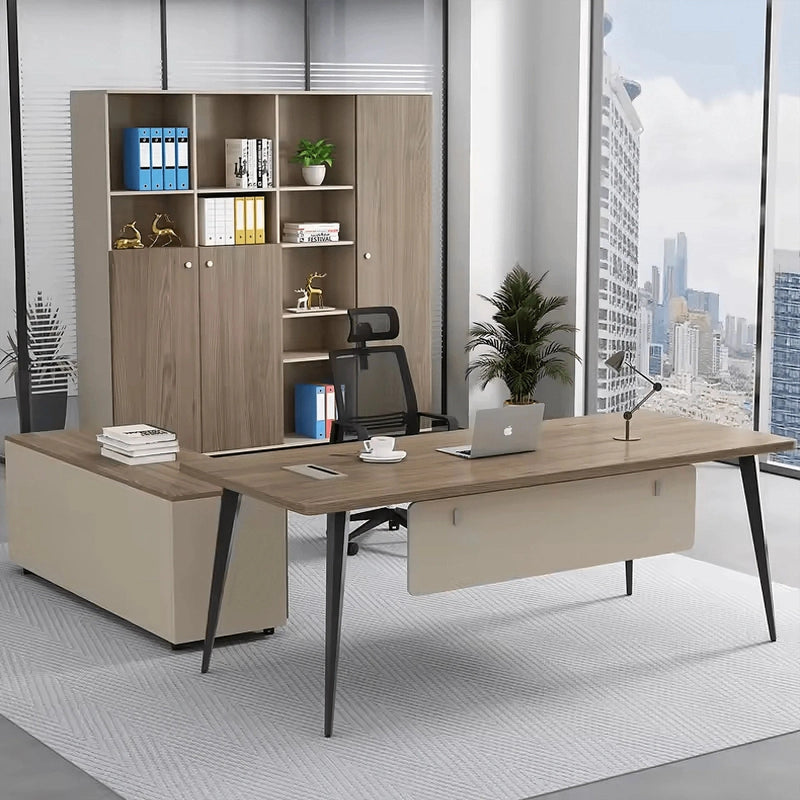 Corwin · Executive Desk w/ Mobile Storage
