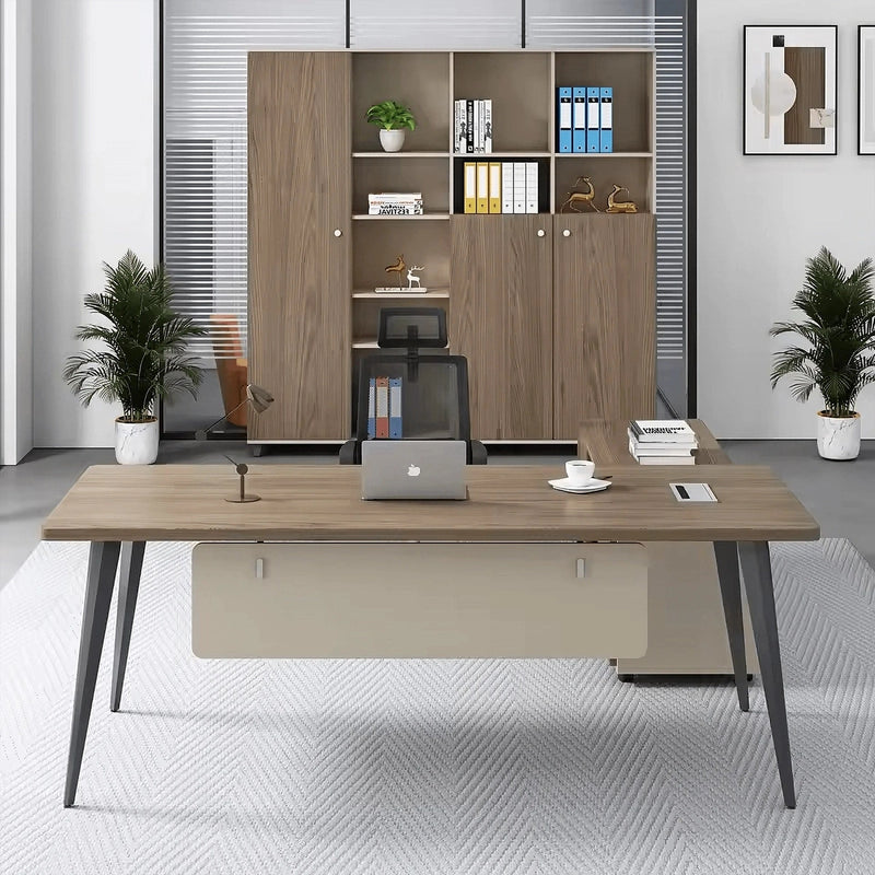 Corwin · Executive Desk w/ Mobile Storage