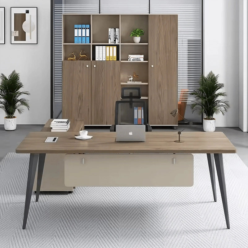 Corwin · Executive Desk w/ Mobile Storage